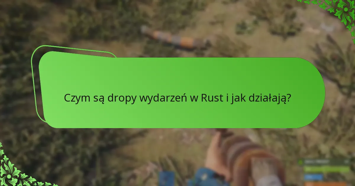 Czym są pakiety charytatywne w dropach wydarzeń Rust?