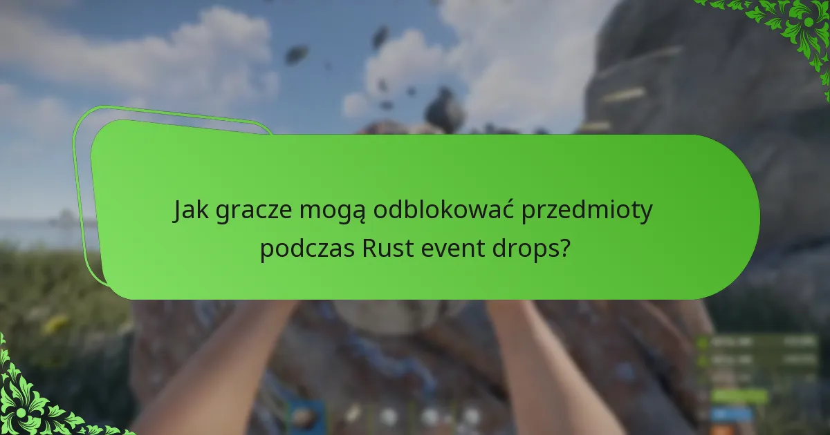 Jakie kampanie charytatywne są związane z Rust event drops?