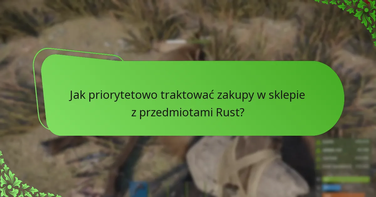Jakie przedmioty są ulubieńcami społeczności w sklepie z przedmiotami Rust?