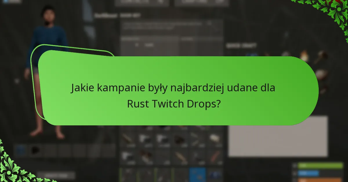 Jak Rust Twitch Drops wypadają w porównaniu do innych gier?